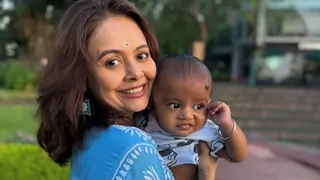 Devoleena Bhattacharjee pens heartfelt note as son Joy turns 7 month old: 'Turned my world to soft ..' Thumbnail