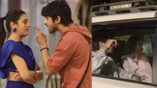 Abhishek Kumar, Isha Malviya seen leaving a shoot in same car? Have Udaariyaan couple let bygones be bygones
