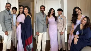 Kajol & Ajay Devgn celebrate daughter Nysa’s graduation with a touch of desi glam