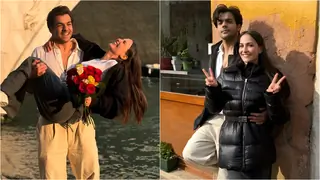 Ashish Chanchlani wishes Chandaniya co-star Elli AvrRam in a strictly professional manner