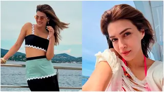 Kriti Sanon drops hot pics from birthday vacation, flaunts bikini as she enjoys with sister and rumoured bf