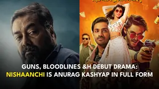 Anurag Kashyap unleashes Aaishvary Thackeray in a double role in first look of 'Nishaanchi'