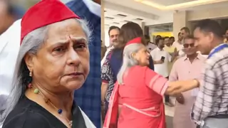 Jaya Bachchan does it again! Pushes a man trying to click a selfie with her