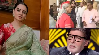 Kangana Ranaut tagging Big B in her rant on Jaya Bachchan grabs netizens' notice; say, 'Bro is unhinged'