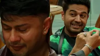 Bigg Boss 19: Awez Darbar and Gaurav Khanna get into an arguement after former nominates him, cries later