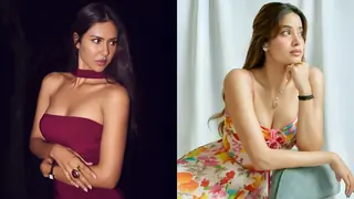 Sonam Bajwa drops emojis on a reel making fun of Janhvi Kapoor's recent video; Harshvardhan Rane joins in