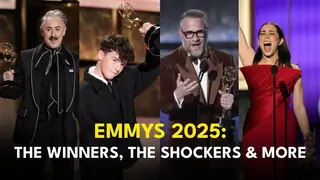Emmys 2025: 'Traitors' surprising win, 'Adolescence' & 'The Studio' sweeping, & the shockers