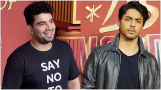 Did Samay Raina take a jibe at Aryan Khan's drug case with this T shirt at the premiere?