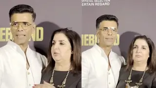 Karan Johar playfully sidelines Farah Khan at Homebound premiere, declares 'Dilip' as the real star