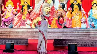 Kajol writes moving note while sharing glimpses from Durga Puja celebrations