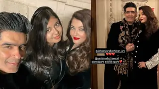 INSIDE Aishwarya Rai's love-filled moments with Aaradhya & Manish Malhotra in Paris