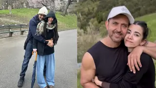 Hrithik Roshan calls Saba Azad his 'partner in walking through life' as they hit four-year mark
