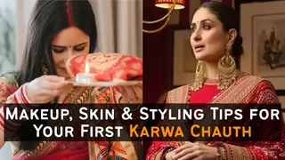 Glow through the fast: Makeup, skin & styling tips for your first Karwa Chauth