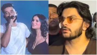 Veer Pahariya’s reaction goes viral as AP Dhillon gets close to Tara Sutaria on stage at his concert; Watch 