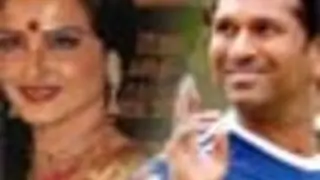Three cheers for Sachin, Rekha: Bollywood Thumbnail