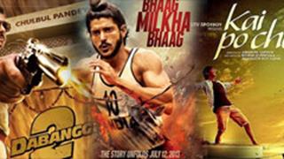 'Bhaag Milkha...', 'Kai Po...' trailers to go with 'Dabangg 2'