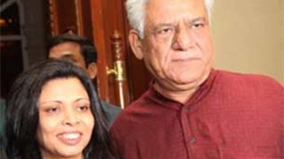 Om Puri lying about being out of town, alleges wife