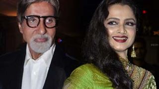 Big B, Rekha attend Rakesh Roshan's birthday bash