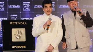 UTV Stars' 'Walk Of The Stars' felicitates the versatile and evergreen actor: Jeetendra!