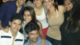Few of the eliminated contestants of the show Bigg Boss enjoy themselves over a get together!