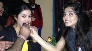 Shefali Sharma gets a surprise birthday celebration on the sets!