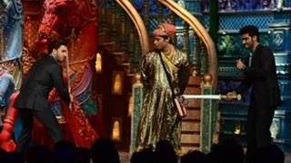 Ranveer Singh and Arjun Kapoor's masti on Comedy Circus Ke Mahabali!