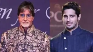 Sidharth walked the ramp with Big B, excited Thumbnail