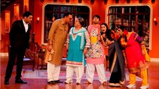 The legendary actors Amitabh Bachchan and Boman Irani graced the ocaasion of Kapil's birthday Thumbnail