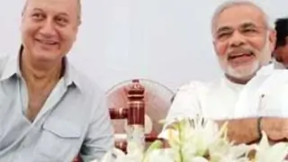 Anupam Kher meets Narendra Modi Thumbnail