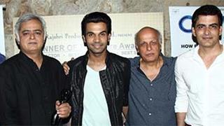 An Emotional evening for Citylights Director Hansal Mehta!!