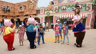 Balveer cast shoots at Adlabs Imagica