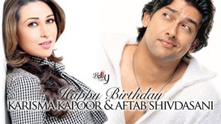 Happy Birthday Karisma Kapoor & Aftab Shivdasani