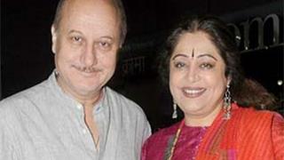 I don't get to meet my wife much now: Anupam on Kirron