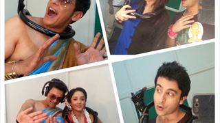 Baawre team's fun moment on the sets!