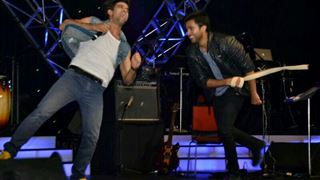 When Mishkat Verma hit Mohit Malik with his belt during an event in Durban...