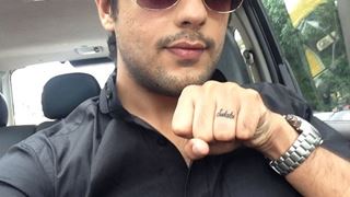 Gaurav S Bajaj inks his wife's name on his ring finger!