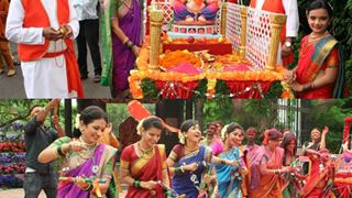 Chiplunkar family celebrates Ganesh Utsav traditionally!