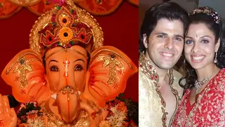 Liza and Ronnie Dsouza welcome Deva Shri Ganesha on Badi Door Se...! Thumbnail