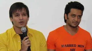 'Bank-Chor' Vivek, Riteish busy at Mehboob Studio Thumbnail