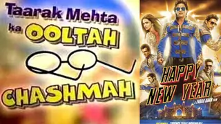 Happy New Year team on the sets of Taarak Mehta Ka Ooltah Chashmah!