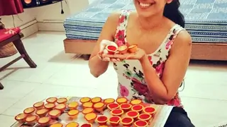 It's a beautiful experience to paint Diyas for home: Ankita Bhargava Thumbnail