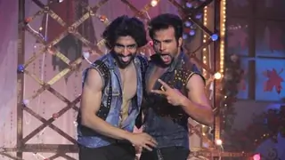 Harshad Chopra and Rithvik Dhanjani bond during the shoot of Dilwalon Ki Diwali Thumbnail