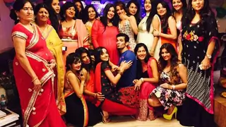 TV actors grace the occasion of Arjun and Neha's baby shower function! thumbnail