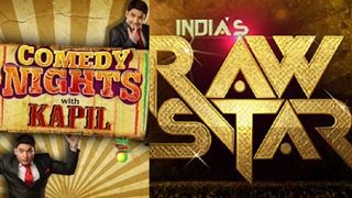 Happy Ending cast on the sets of Comedy Nights and India's Raw Star!