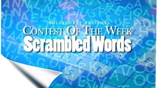 Contest of the Week: Scrambled Words