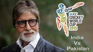 Great joy to drape National Flag: Big B on Indo-Pak match