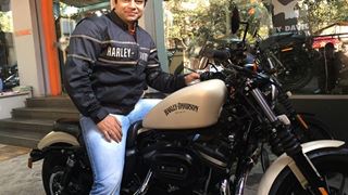 Ankush Bali becomes the proud owner of a Harley Davidson!