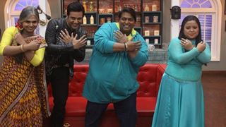 Ganesh Acharya and Laxmi on the set of Comedy Classes Thumbnail