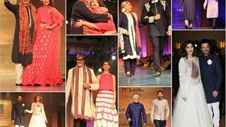 Bachchans, Sinhas, Kapoors catwalk for a cause