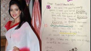 Rupali Bhosle gets a surprise letter